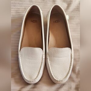 UGG Flores penny loafer driving shoes.